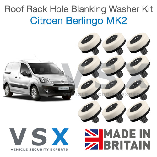 Roof rack hole blanking plugs - blanking,